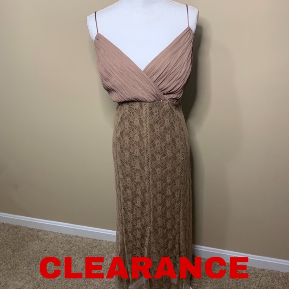 Lane Bryant Plus Size Lace Fitted Evening Gown